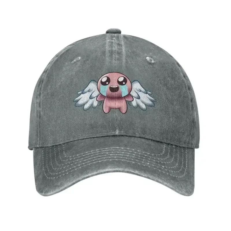 Boné de Baseball Personalizado The Binding Of Isaac Algodão Outdoor Snapback Unissex Feminino Ajustável Chapéu de Pai