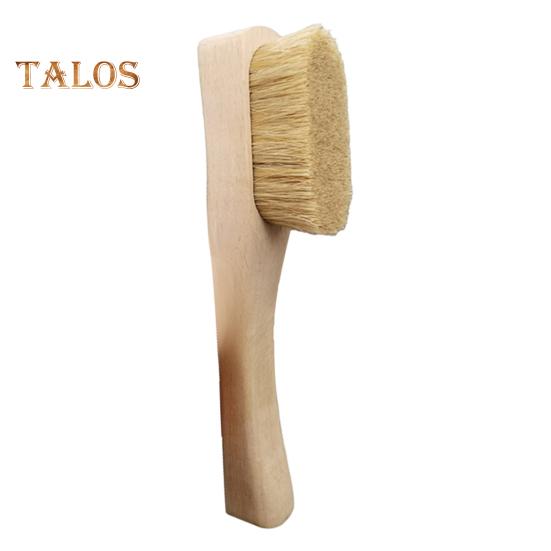 Dřevěný kartáč na lezení po skalách Ergonomická rukojeť Silné kančí štětiny Přenosný Vnitřní Venkovní Lezení Boulderingový kartáč Čisticí nástroj