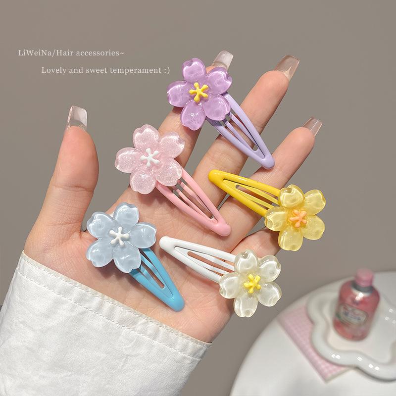 

Cherry Blossom Summer Hair Clip for Girls