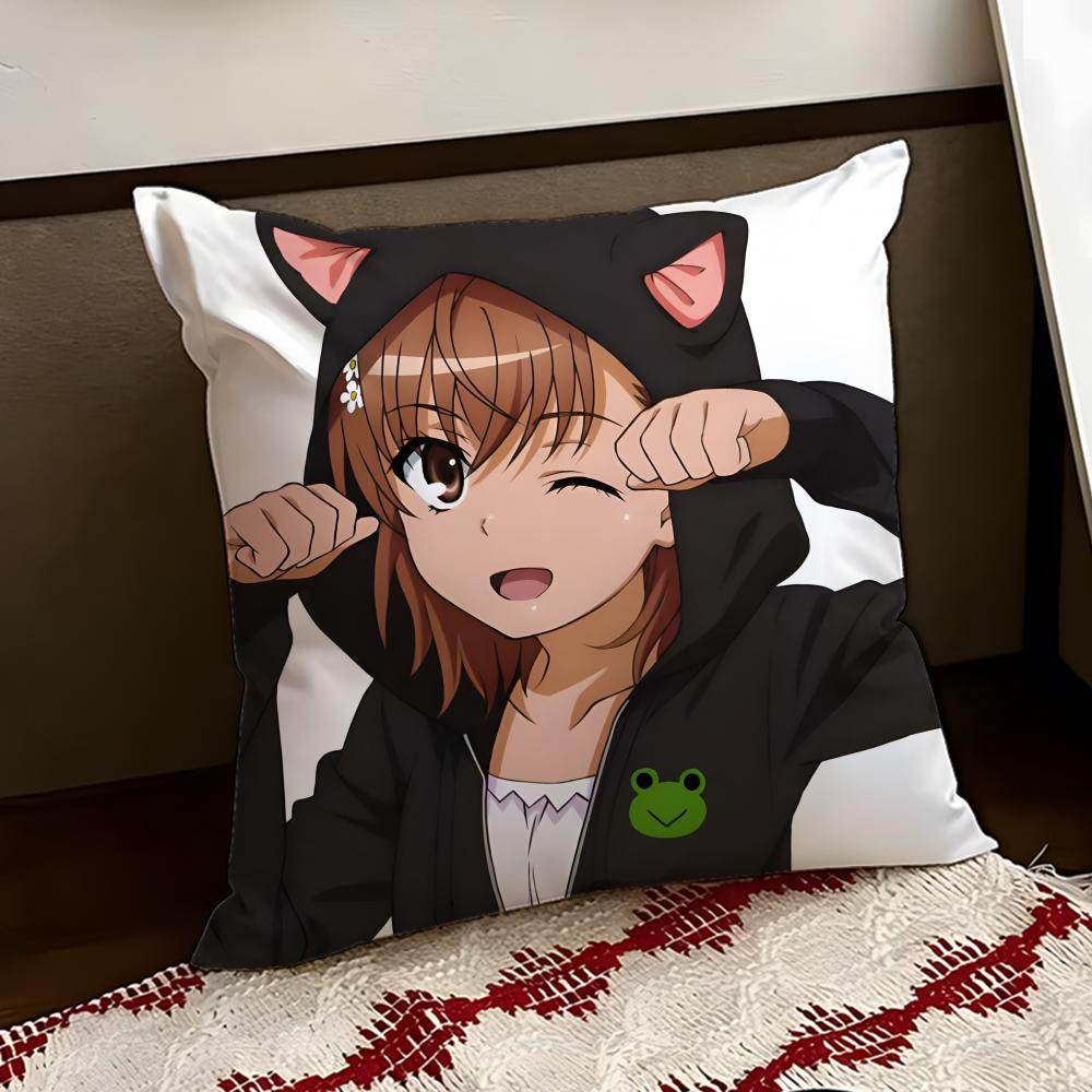 Certain SScientific RRailgun Cushion Cover Reversible Soft Durable Pillow Cover Home  Car MultiScene Use for Daily Comfort