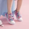 Canvas Shoes for Girls, Sports Shoes with Cartoon Designs, Breathable and Casual Sneakers