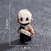 New movie monster chainsaw horror killer clown resin crafts desktop car knickknack