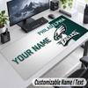 Philadelphia Eagles Personalized Large Mouse Pad Custom Name Text Extended Desk Mat Gaming Mousepad