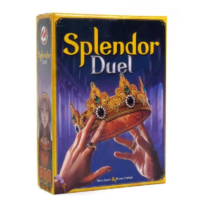 Splendor Duel Puzzle Card Game With Plastic Playing Cards For Family Game Night