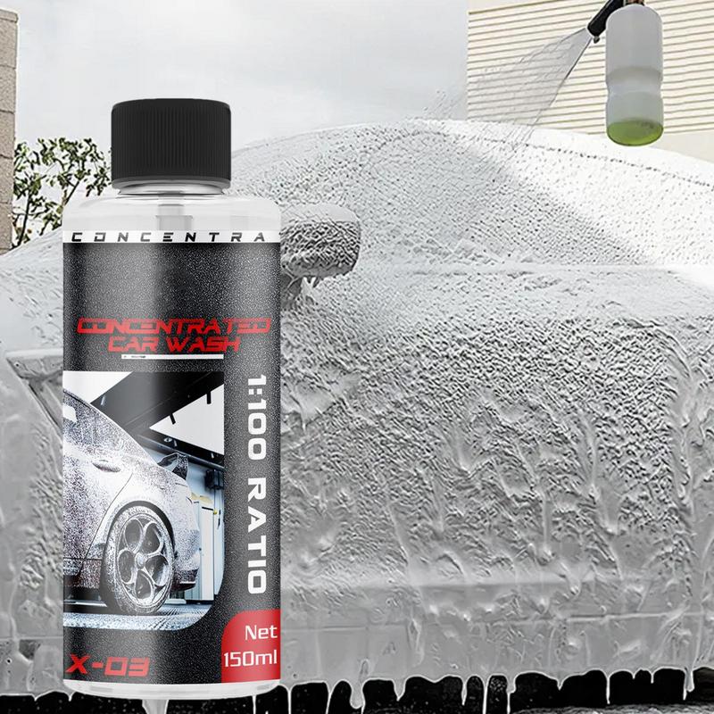 Car Window Washing Liquid Foaming Car Wash Shampoo 1:100 High-foaming High Concentration Polishing Cleaner For Stubborn Asphalt