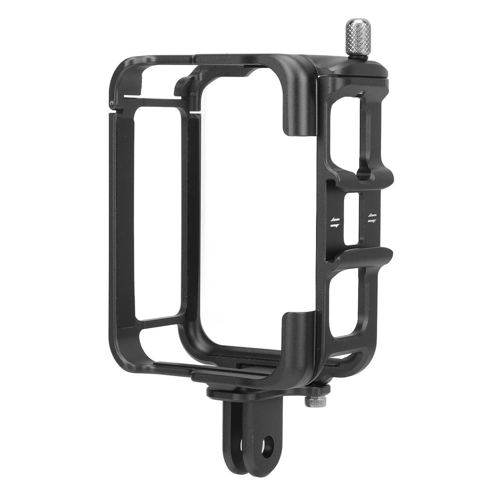 Frame Mount Housing Case Aluminium Alloy 2 Cold Shoe with Lens Cap Vertical Horizontal Action Camera Accessory for