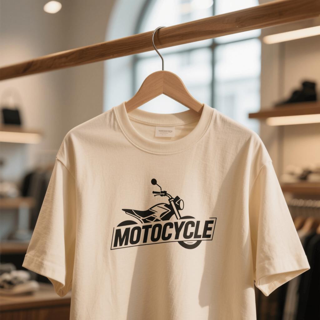 Léto Horký prodej Pánské bavlněné tričko Motocyklové prvky Moto Potisk kola Volné Absorbující pot Sportovní Cyklistický Potisk Tričko Top