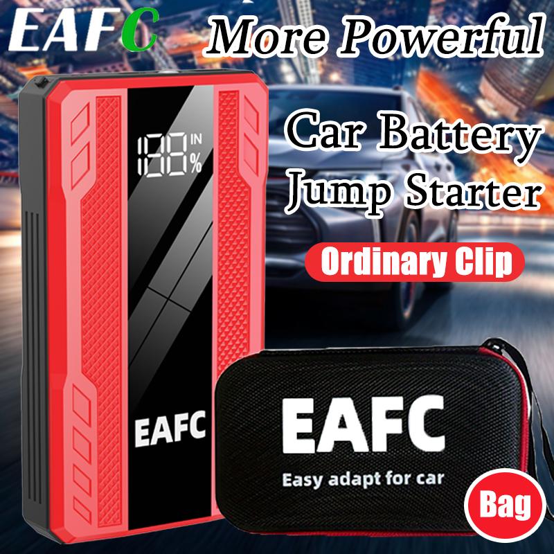 EAFC MultiFunction Portable Car Jump Starter - Fast Charging, 12V Car Jump Starter Battery Charger with Lighting