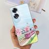 For OPPO A60 Case CPH2631 Phone Coque Transparent Slim Soft Silicone Back Cover oppoA60 A 60 Funda Flower Butterfly Love Heart