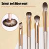 Eye Makeup Smudge Undercover Eyeliner Blade Eye Detail Small Makeup Brushes Eye Soft Bristle Eyeshadow Brushes With Storage Bag