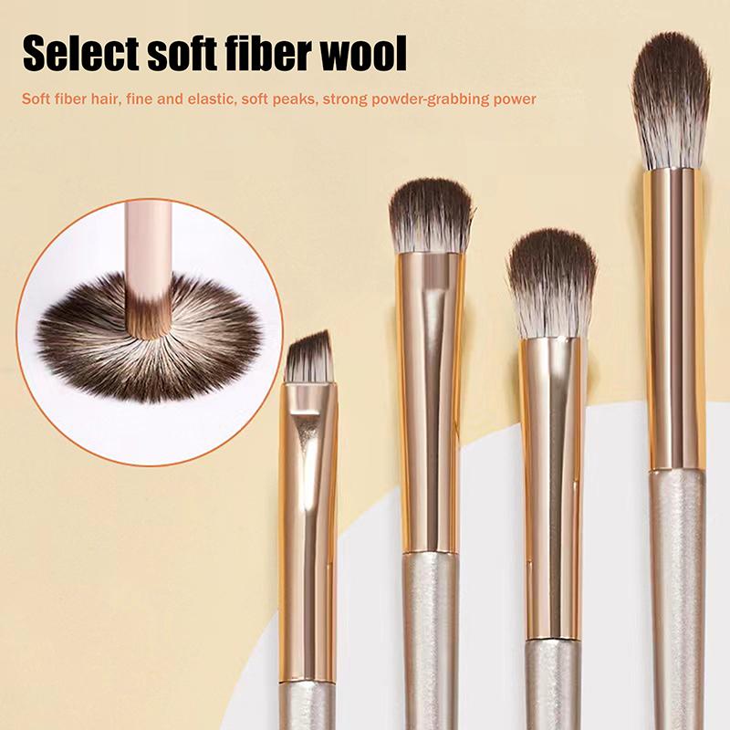 Eye Makeup Smudge Undercover Eyeliner Blade Eye Detail Small Makeup Brushes Eye Soft Bristle Eyeshadow Brushes With Storage Bag