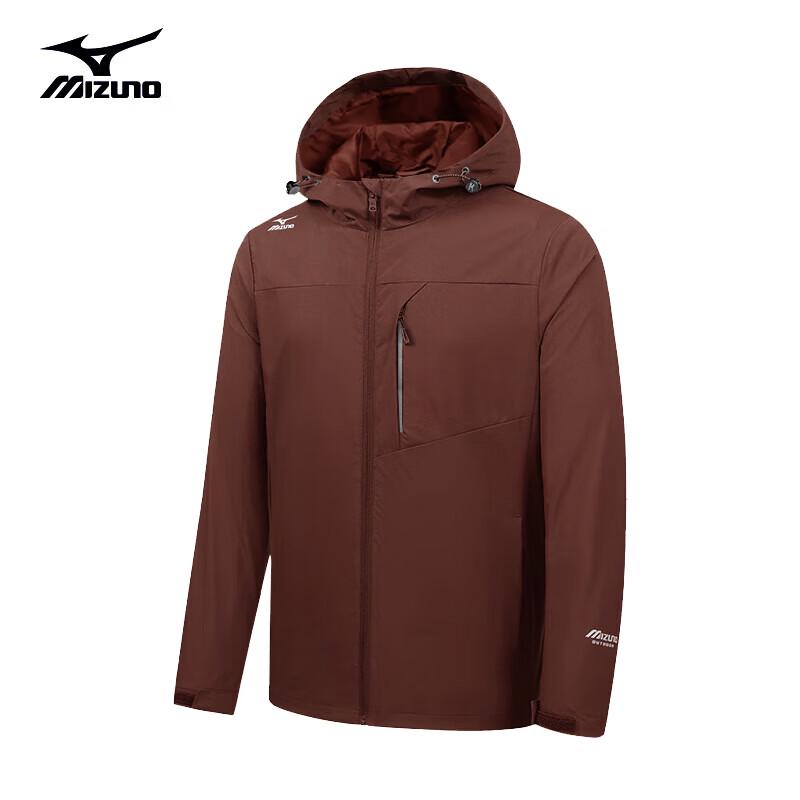Mizuno Men's Hooded Outdoor Padded Jacket