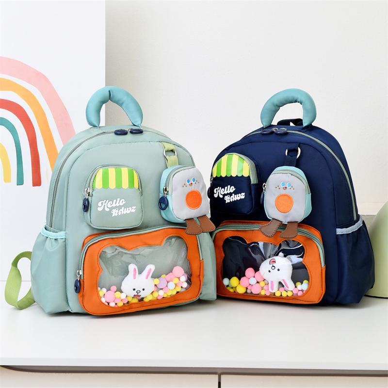 Children's Kindergarten Schoolbag Cartoon Lightweight Backpack For Boys Girls