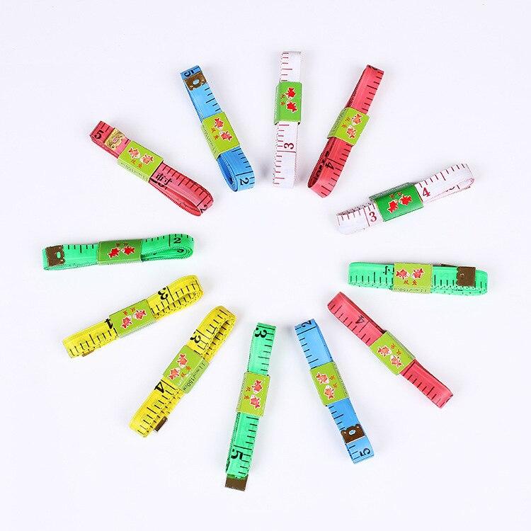 3 stk/parti Kroppsomkrets Målebånd Myk Linjal Søm Skredder Bånd Tilbehør Måleverktøy 60 tommer 1,5 m