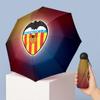 Valencia FC Mini 5 Fold Pocket Umbrella Compact Lightweight Anti UV Rain Sun Protection Umbrella Portable Travel Umbrella