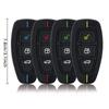 New Car Key Pack for Ford ST Fiesta Focus Mondeo Ecosport Kuga Edge Escape Metallic Silicone Car Key Fob Case Accessories