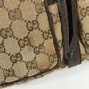 GUCCI 114552 GG logo backpack Bag Backpack GGCanvas/Leather Beige/Dark brown