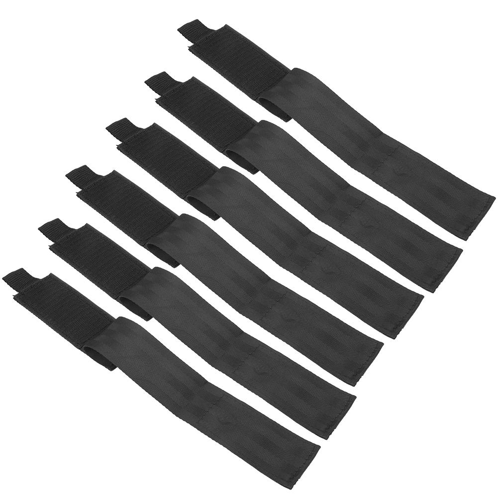 6Pcs Hook and Loop Storage Belt Straps Extension Cord Organizer Hanger Cable Straps