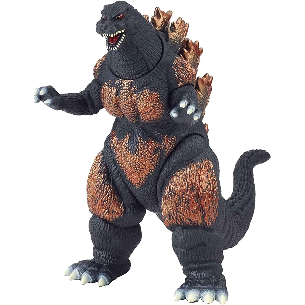 Bandai Movie Monster Series Burning Godzilla Godzilla vs Destroyah Action Figure 6 inches