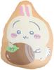 MORIPiLO Chiikawa Rabbit Body Pillow (Die-Cut Cushion) Skin-Friendly Micro Fabric Plush Toy Nap Pillow Beige 34x45x10cm Character Makura No Morishita