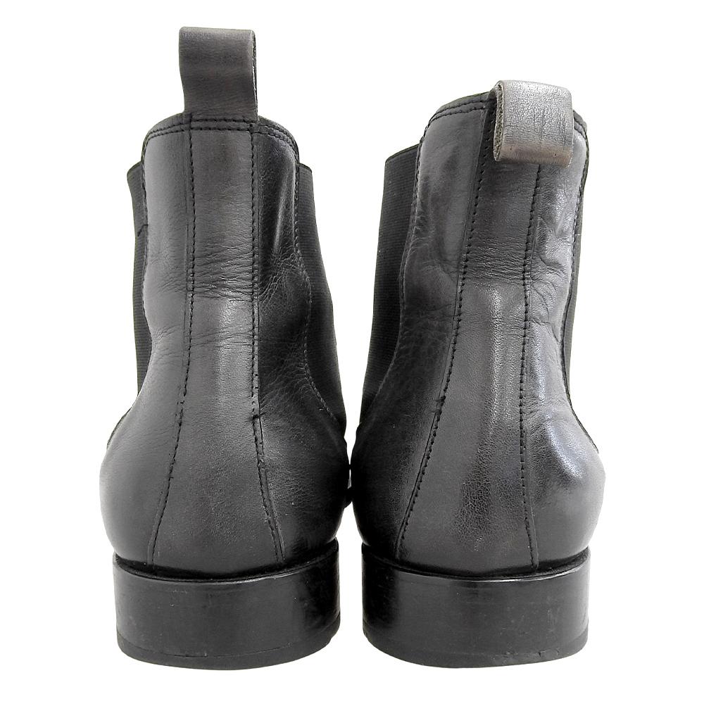 Messidor Herren Side Gore Stiefel Schuhe Schwarze Schuhe Tatsächliche Größe entspricht 25,5 bis 10,2 Zoll schwarzGebraucht