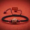 Peachwood Zodiac Red Rope Bracelet Men's Lucky Beads Woven Hand Strap Girls Kids Natural Cinnabar Bracelet Snake
