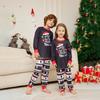 Christmas Parent Child Family Set Home Furnishings Christmas Pajamas Two Piece Set