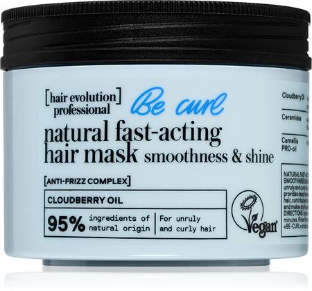 

Nourishing Hydrating Mask To Restore Shine To Curly And Frizzy Hair TU прозрачный