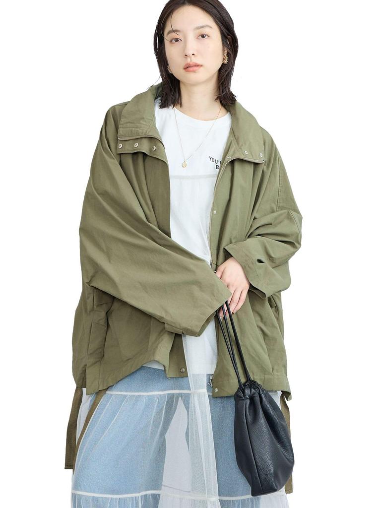 Cohen Poncho Mountain Parka 76606450200 6700 OLIVE FREE (67)