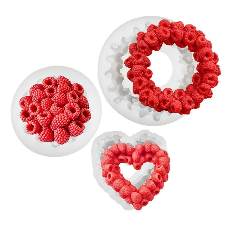 Fun Raspberry Heart Cake Mould Craft Of Silicone Great For Baking Candy Making And Craft Projects