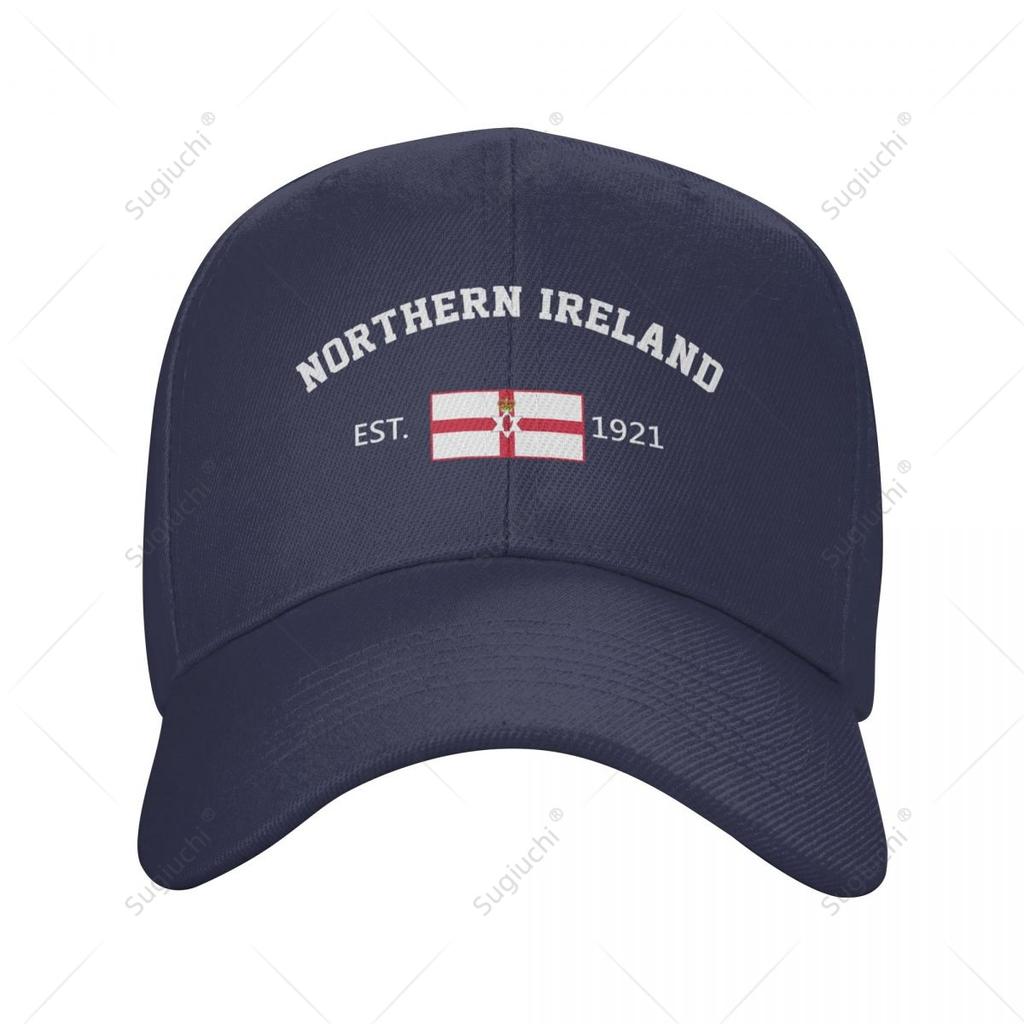 Unisex Baseball Cap Northern Ireland EST Independence Day Wild Sun Shade Peaked Adjustable Outdoor Caps for Unisex Women