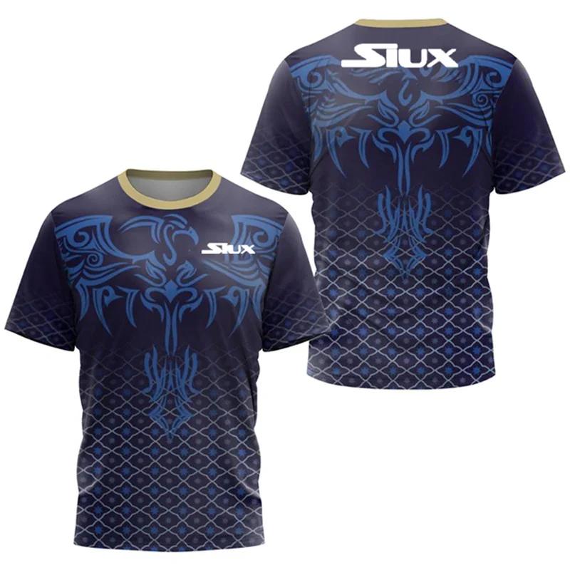 Men's Quick-drying Short-sleeved T-shirt Breathable Badminton Tennis Volleyball Sweatshirt Summer Sweaty Running Sweatshirt