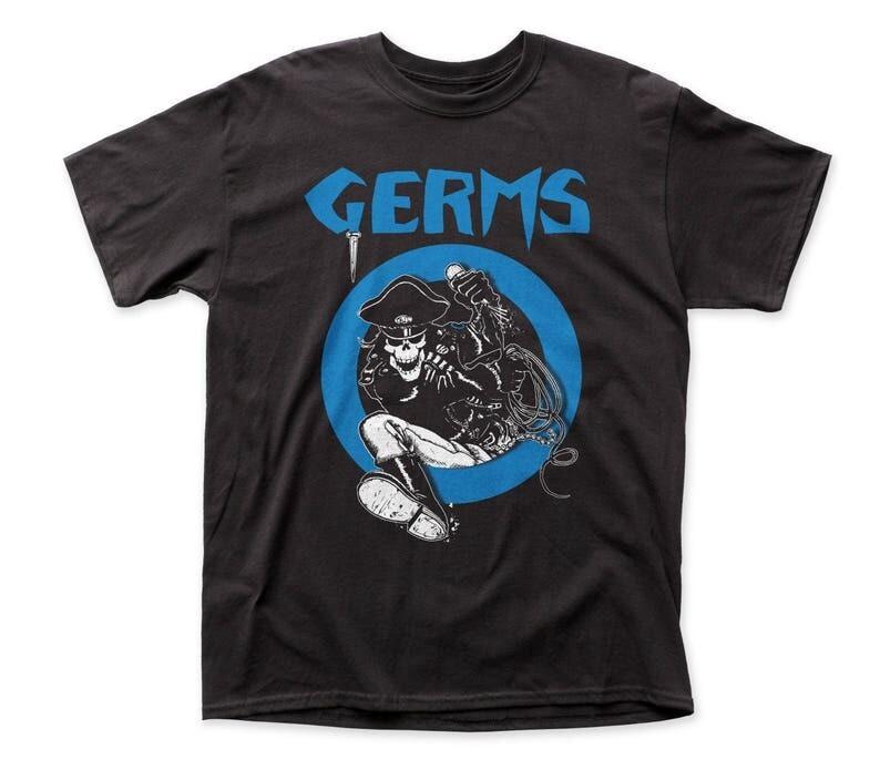 Germs Tshirt Leather Skeleton gift for rock fan Unisex T-Shirt XXL