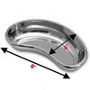 Rust Resistant 8" Kidney Tray 304 Stainless Steel Silver Surgical Utility Dental Lab Instruments Soiled Dressings