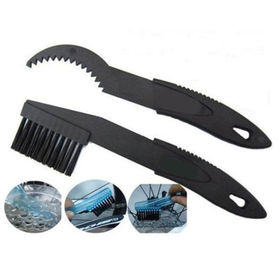 1 Set Cycling Bike Bicycle Chain Wheel Wash Cleaner Tool Brushes Scrubber Kit