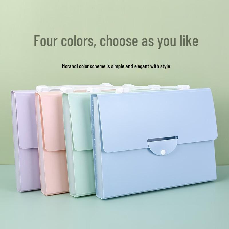 Fu Mai 13-карманная портативная папка-аккордеон формата A4 (3-Pack)