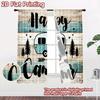 2D flache Fotografie Kulisse Fotografie Kulisse Camping Freude Wohnwagen 100% Polyester Party Dekorationen Verwendung für Geeignet