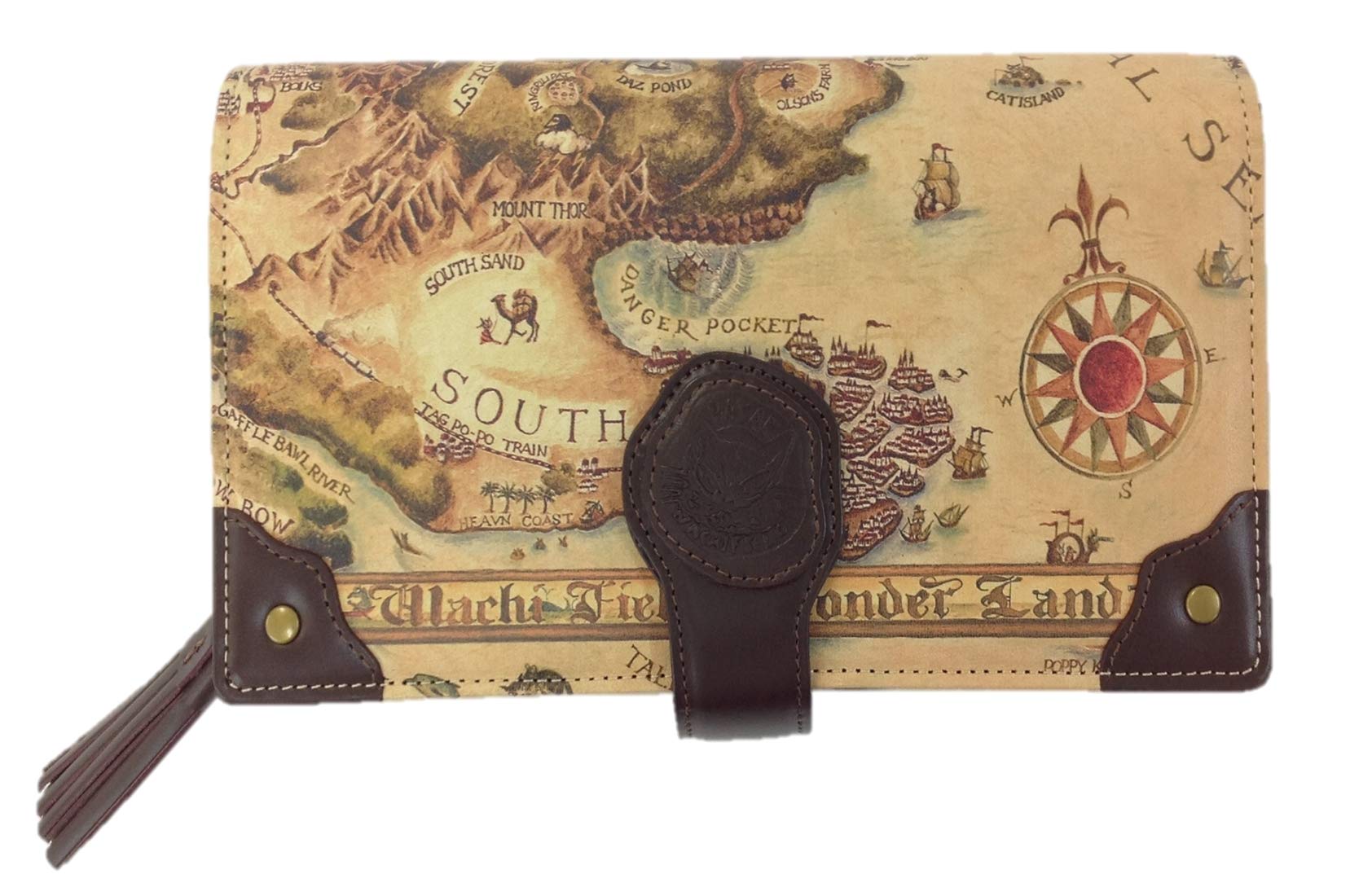 

Dayan Genuine Leather Old Map Card Wallet [Wachifield]
