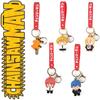 Cute Chainsaw Man Cartoon Keychain Toy Pochita Denji Bag Pendant Kids Gifts
