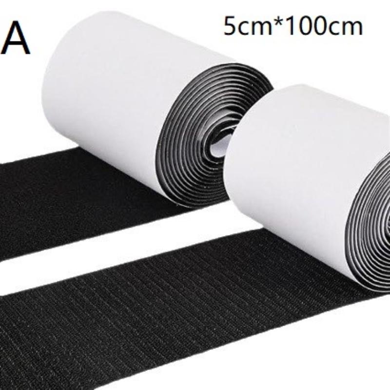 Width Strong Self Adhesive Fastener Tape Non Slip Sofa Cushion Hook And Loop Nylon Sticker