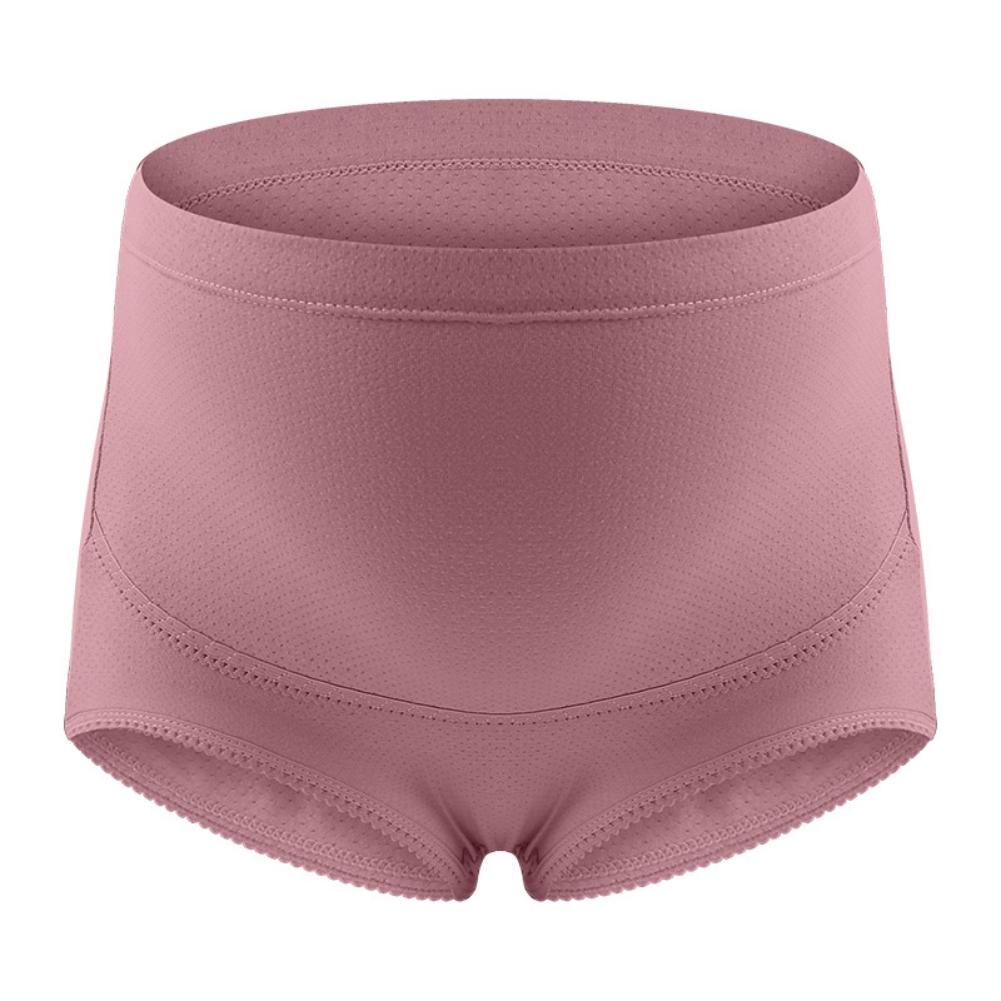 Gravidtruser i bomull med høy midje Truser for gravide Justerbart gravidundertøy Graviditetstruser Magestøtte Gravidtruser