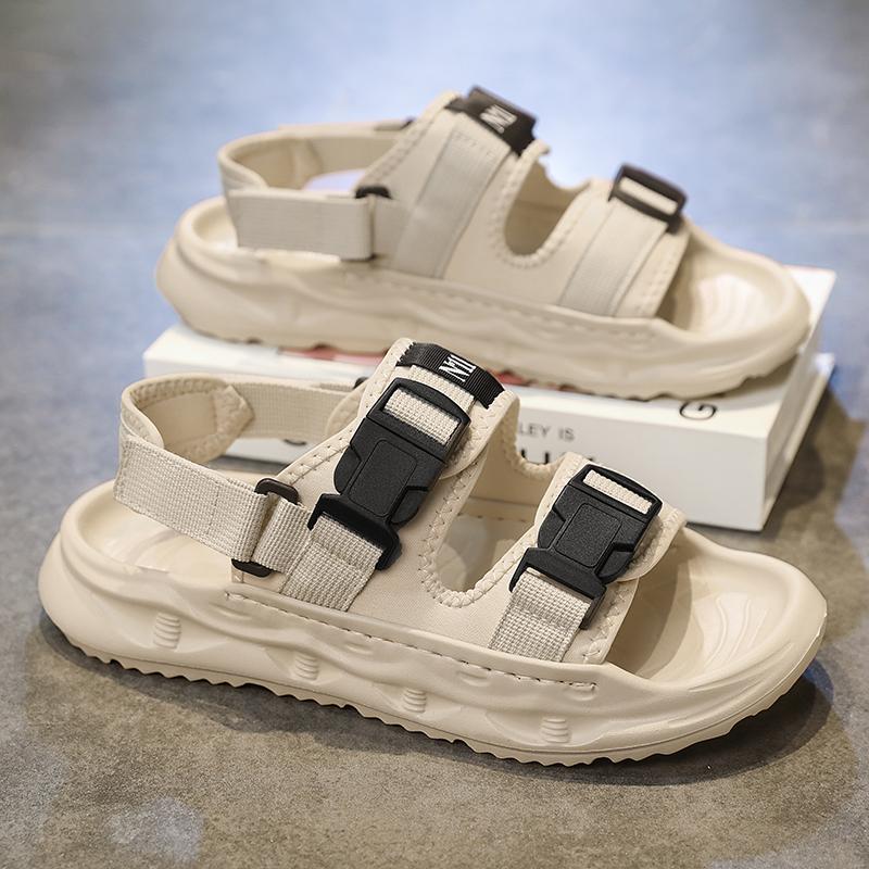 

Fashion CYYTL Summer Slippers Mens Slides Outdoor Shoes Casual Beach Sandals Walking Comfort Luxury Designer Leather Lightweight Fashion 39