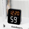 Modern Minimalist Led Digital Alarm Clock With Snooze And Timer For Bedroom Decor