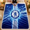 Flannel BlanketChelsea FC Warm Soft Throw Blanket for Indoor Sofa Bed Living Room Use