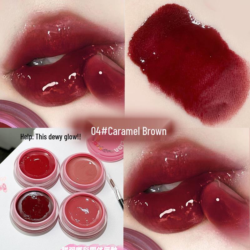 

Susimeida Зеркальный Водный Свет Твердый Блеск для Губ - Увлажняющий, Стойкий, Студенческий Макияж.