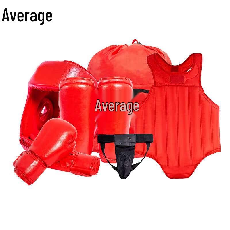 Sanda Boxing Combat Training Protective Gear Set