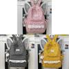 College Style Youth Travel Backpack For Girls With Nylon Material And Cartoon Pattern