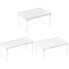 Foldable Bathroom Organizer Kitchen Storage Rack Fruit Shelf Closet Divider