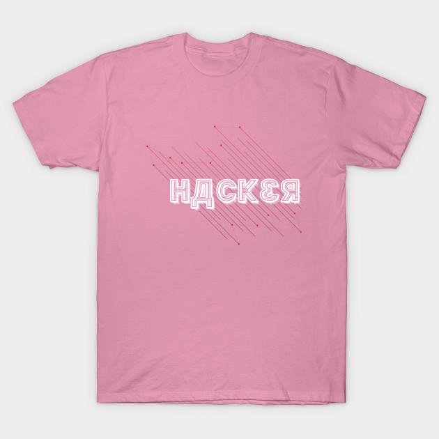 T Shirt Women Hacker Harajuku Print Kawaii Tshirt Letnia koszulka damska z krótkim rękawem Top Tee