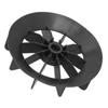 Small     Fan Blade, 14mm   Vane Low Noise Plastic Direct On Line Motor Blade Blade 150mm Outer Diameter